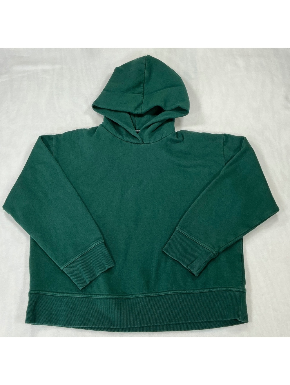Zara Green Oversized Hoodie Women’s‎ Large Pullover Sweatshirt Cozy Casual